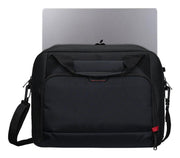 Targus Classic EcoSmart 13-14" Laptop Briefcase with Shoulder Strap – Black/Red | CN414GL Bag & Case Targus