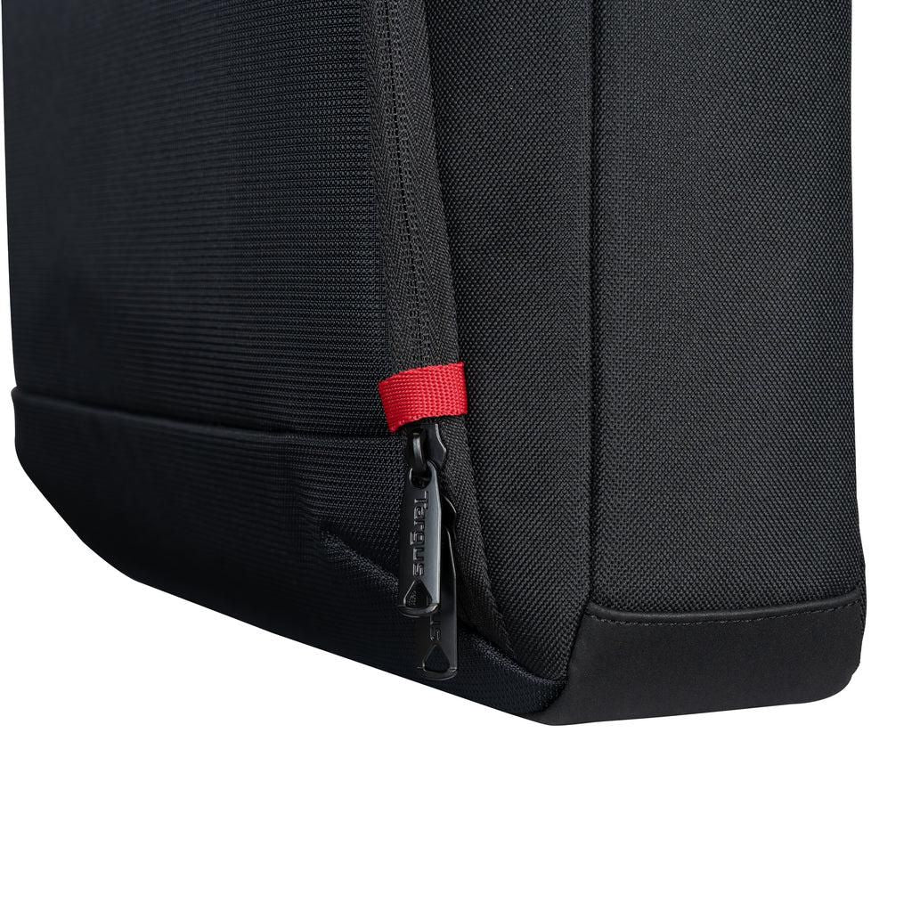 Targus Classic EcoSmart 13-14" Laptop Briefcase with Shoulder Strap – Black/Red | CN414GL Bag & Case Targus
