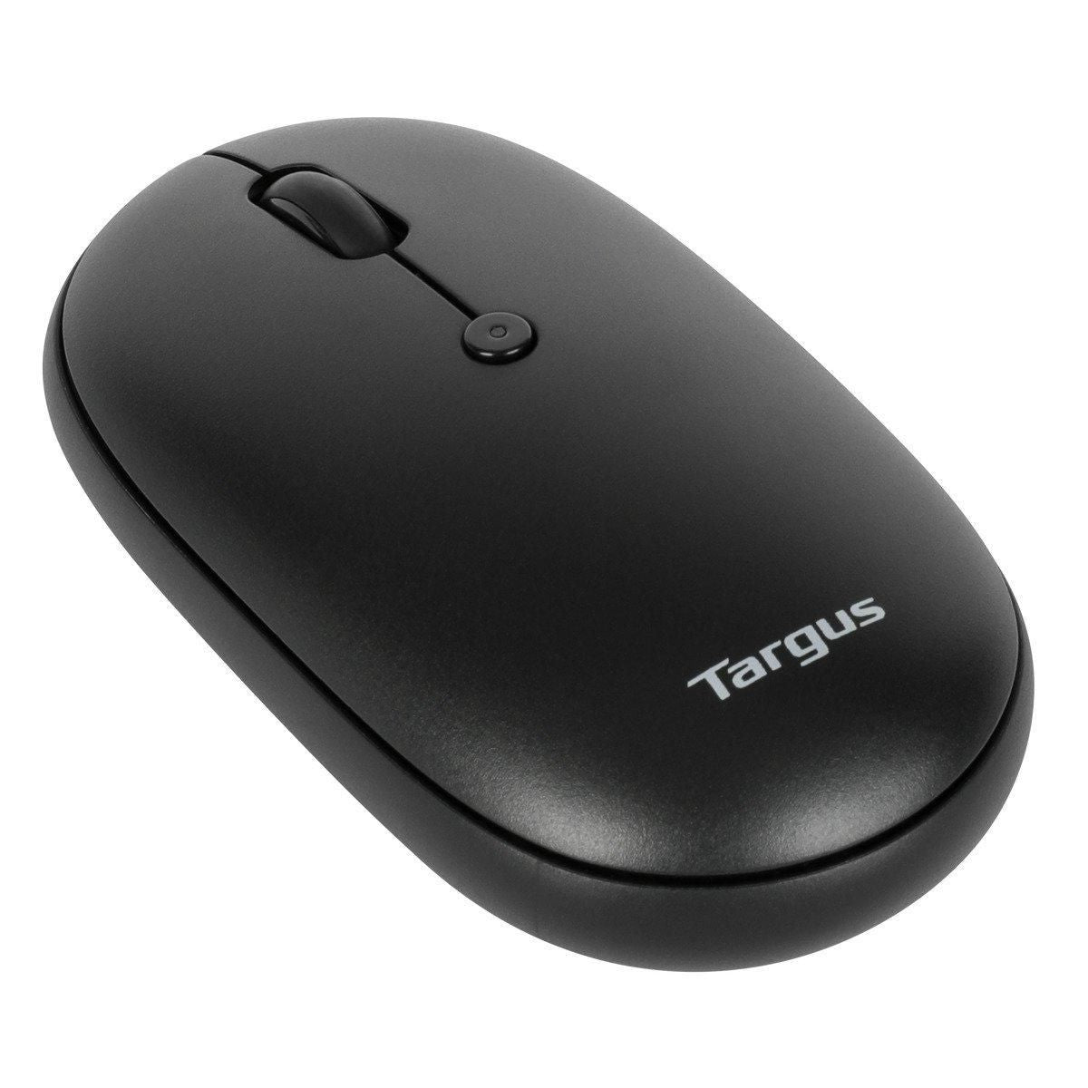 Targus Compact Multi-Device Bluetooth 5.0 & 2.4GHz Antimicrobial Wireless Mouse – Black | AMB581GL Keyboard & Mouse Targus