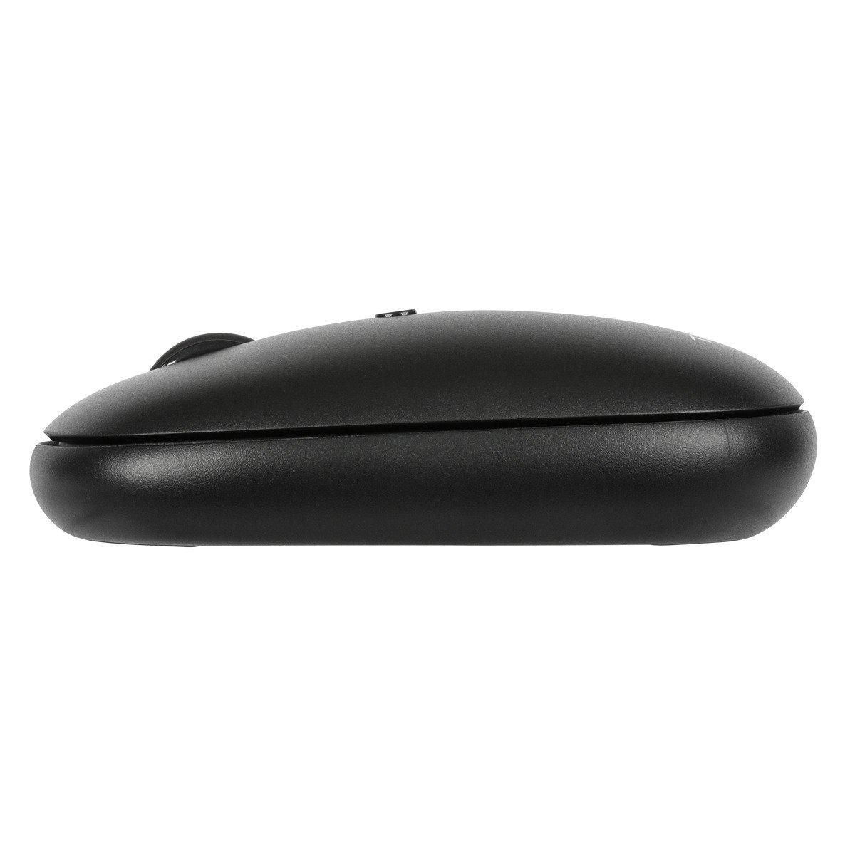 Targus Compact Multi-Device Bluetooth 5.0 & 2.4GHz Antimicrobial Wireless Mouse – Black | AMB581GL Keyboard & Mouse Targus
