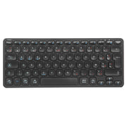 Targus Compact Multi-Device Bluetooth 5.1 Antimicrobial Keyboard – French AZERTY, Black | AKB862FR Keyboard & Mouse Targus