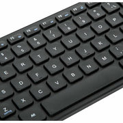 Targus Compact Multi-Device Bluetooth 5.1 Keyboard – Spanish QWERTY, Black | AKB862ES Keyboard & Mouse Targus