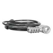 Targus DEFCON Universal 4-Digit Combination Laptop Security Lock with 2m Cable – Silver | ASP96GLX-S Cable Accessory Targus