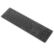 Targus EcoSmart Full-Size Wireless Bluetooth 5.0 & 2.4GHz UK Keyboard – Black | AKB873UK Keyboard & Mouse Targus