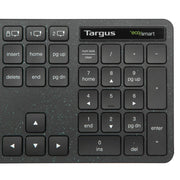 Targus EcoSmart Full-Size Wireless Bluetooth 5.0 & 2.4GHz UK Keyboard – Black | AKB873UK Keyboard & Mouse Targus