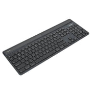 Targus EcoSmart Solar-Powered Bluetooth 5.0 Keyboard – Spanish QWERTY, Black | AKB868ES Access Control Device Targus