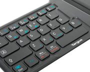 Targus Folding Ergo Wireless Bluetooth 5.1 Keyboard with Antimicrobial Protection – Nordic, Black | AKF003NO Keyboard & Mouse Targus