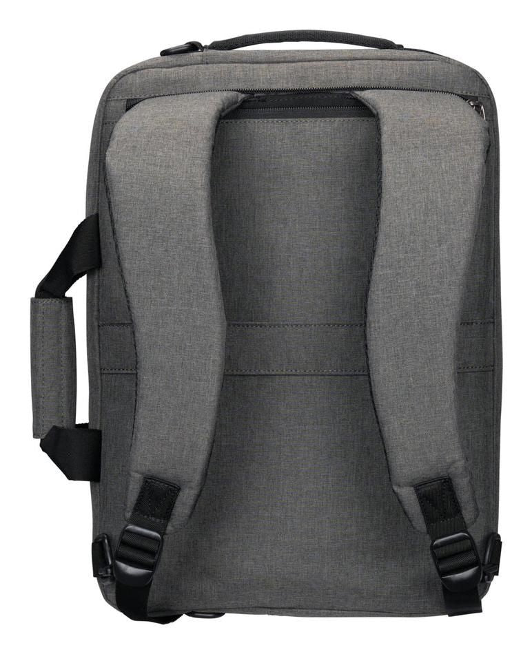 Targus Hybrid 15–16" Laptop Briefcase Backpack with Anti-Theft Zippers & 12.2L Storage – Grey | TBT94304GL Bag & Case Targus