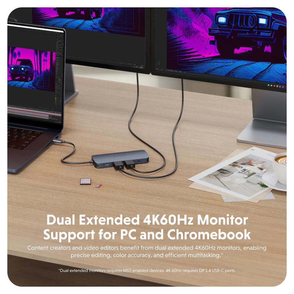 Targus HyperDrive Next 11-Port USB-C Hub with Dual 4K 60Hz HDMI & 140W PD | HD4006GL Interface Hubs Targus