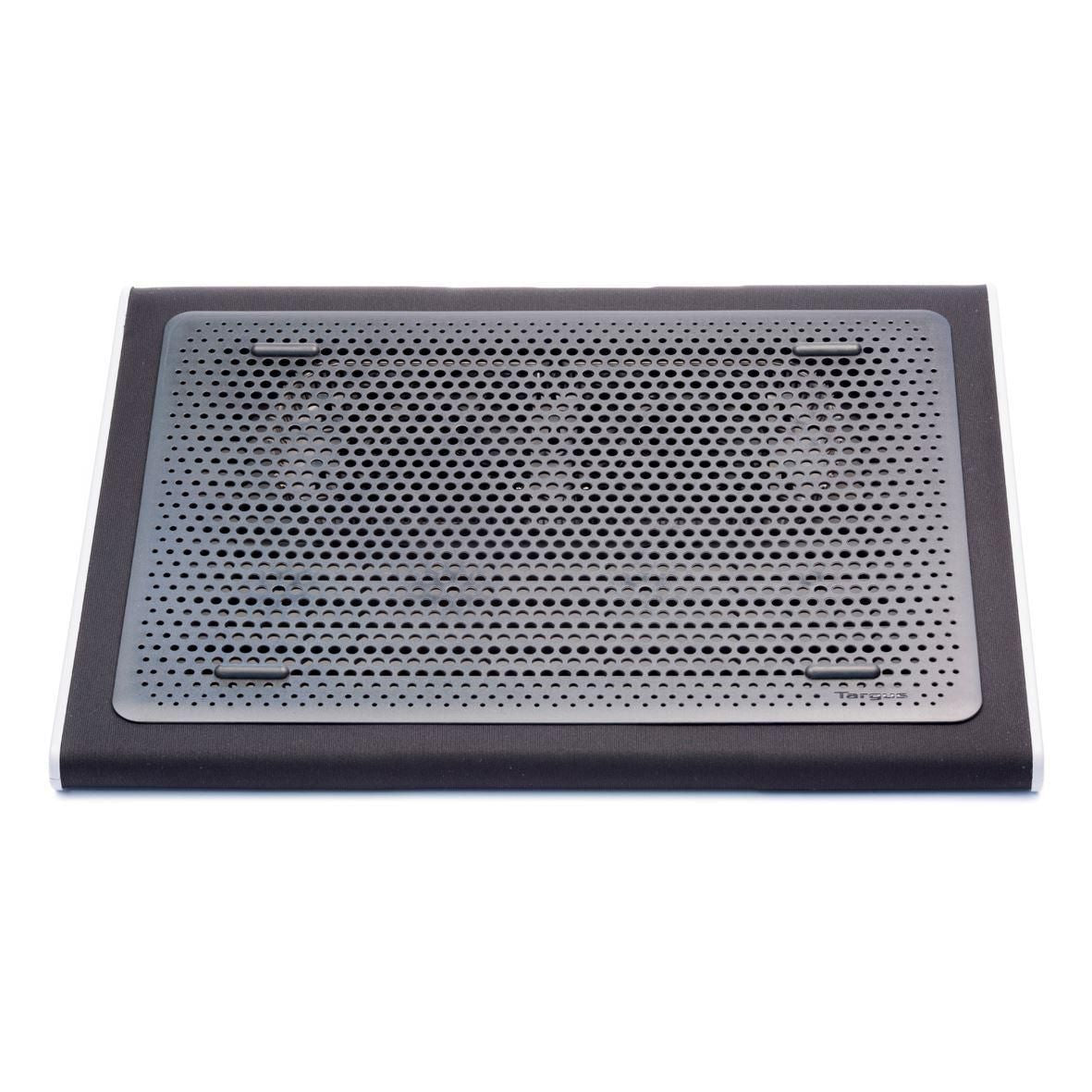 Targus Lap Chill Mat Laptop Cooling Pad with Dual USB Fans for 15–17" Laptops – Black/Grey | AWE55GL Fans & Cooling Targus