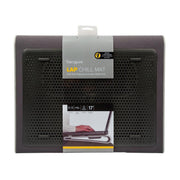 Targus Lap Chill Mat Laptop Cooling Pad with Dual USB Fans for 15–17" Laptops – Black/Grey | AWE55GL Fans & Cooling Targus