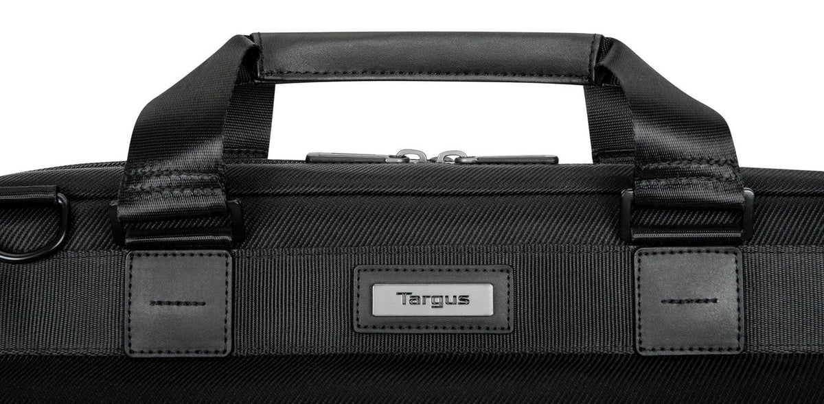 Targus Mobile Elite 15.6–16" Laptop Briefcase with SafePort Protection – Black | TBT932GL Bag & Case Targus