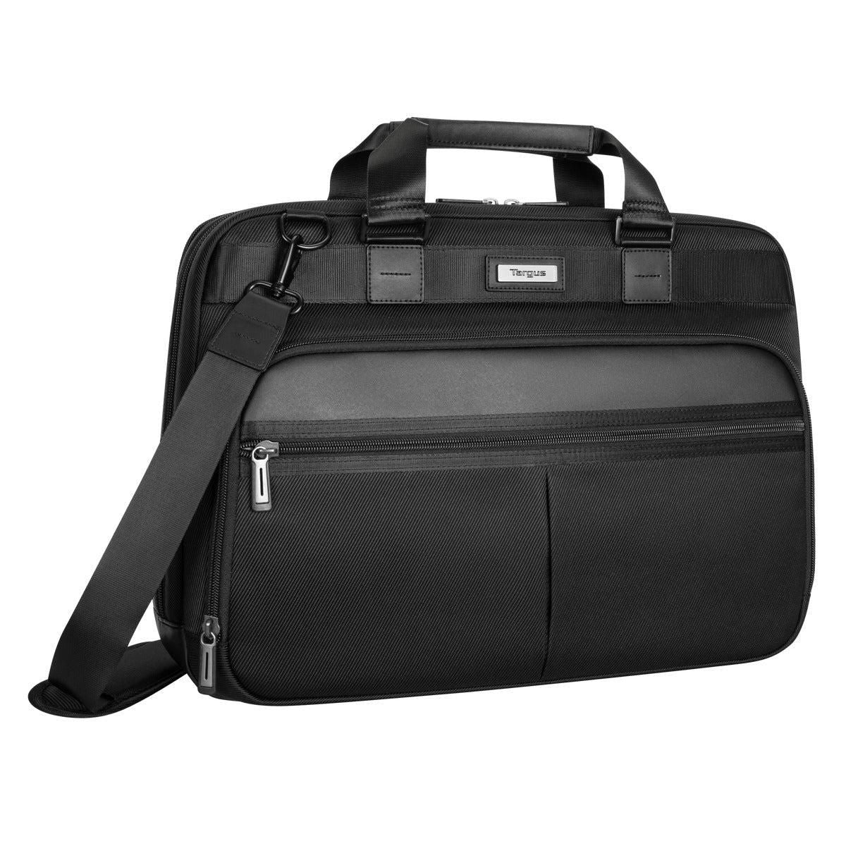 Targus Mobile Elite 15.6–16" Laptop Briefcase with SafePort Protection – Black | TBT932GL Bag & Case Targus