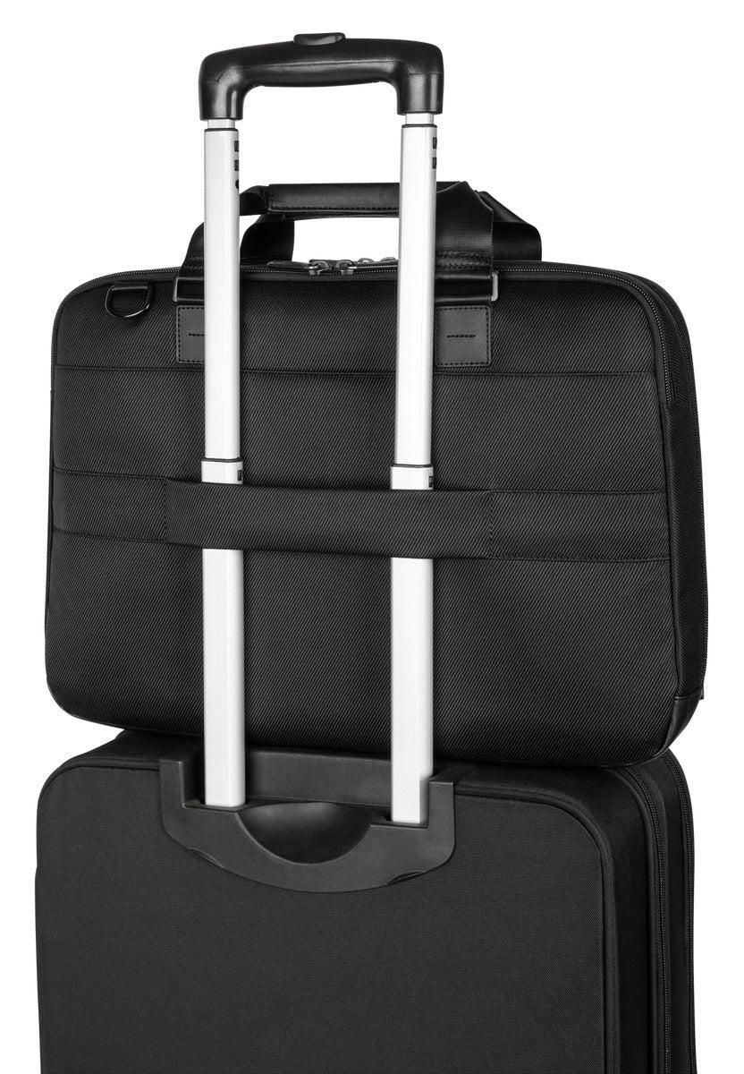 Targus Mobile Elite 15.6–16" Laptop Briefcase with SafePort Protection – Black | TBT932GL Bag & Case Targus
