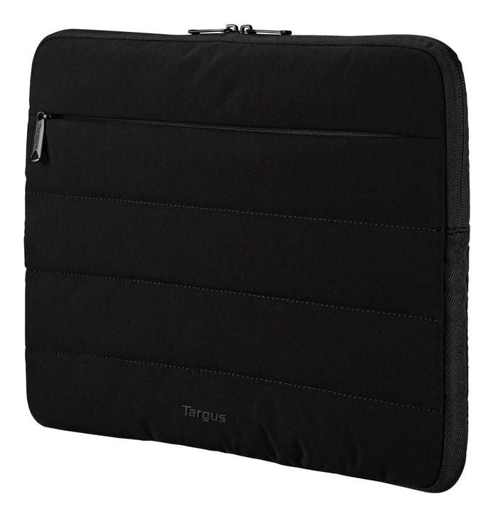 Targus Puffer 13–14" Laptop Sleeve with Plush Lining & Front Pocket – Black | TBS976GL Bag & Case Targus