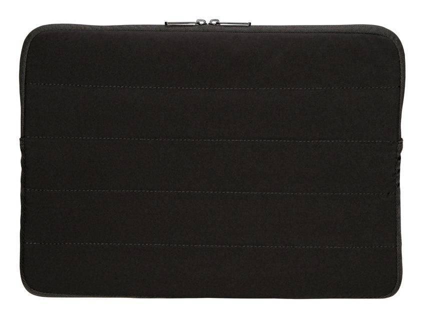Targus Puffer 13–14" Laptop Sleeve with Plush Lining & Front Pocket – Black | TBS976GL Bag & Case Targus