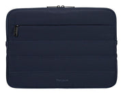 Targus Puffer 13–14" Laptop Sleeve with Plush Lining & Front Pocket – Blue | TBS97602GL Bag & Case Targus