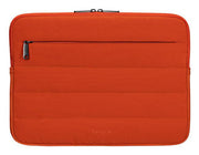 Targus Puffer 13–14" Laptop Sleeve with Plush Lining & Front Pocket – Orange | TBS97608GL Bag & Case Targus