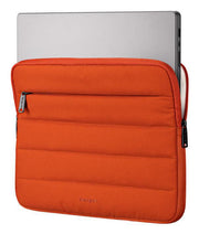 Targus Puffer 13–14" Laptop Sleeve with Plush Lining & Front Pocket – Orange | TBS97608GL Bag & Case Targus