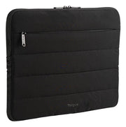 Targus Puffer 15–16" Laptop Sleeve with Plush Lining & Front Pocket – Black | TBS975GL Bag & Case Targus