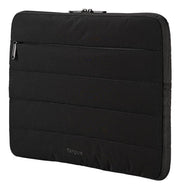 Targus Puffer 15–16" Laptop Sleeve with Plush Lining & Front Pocket – Black | TBS975GL Bag & Case Targus