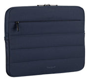 Targus Puffer 15–16" Laptop Sleeve with Plush Lining & Front Pocket – Blue | TBS97502GL Bag & Case Targus