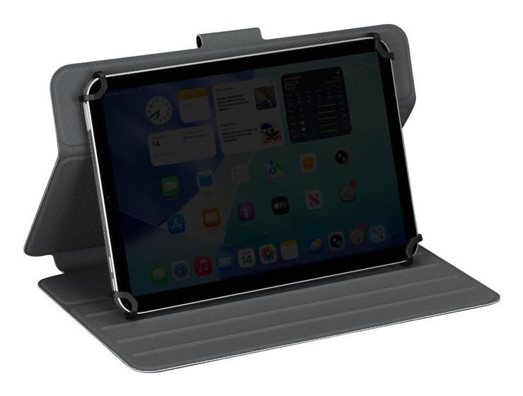Targus Safe Fit 360° Rotating Universal 6.8–9" Tablet Case with Drop Protection – Black | THZ996GL Tablet Case Targus