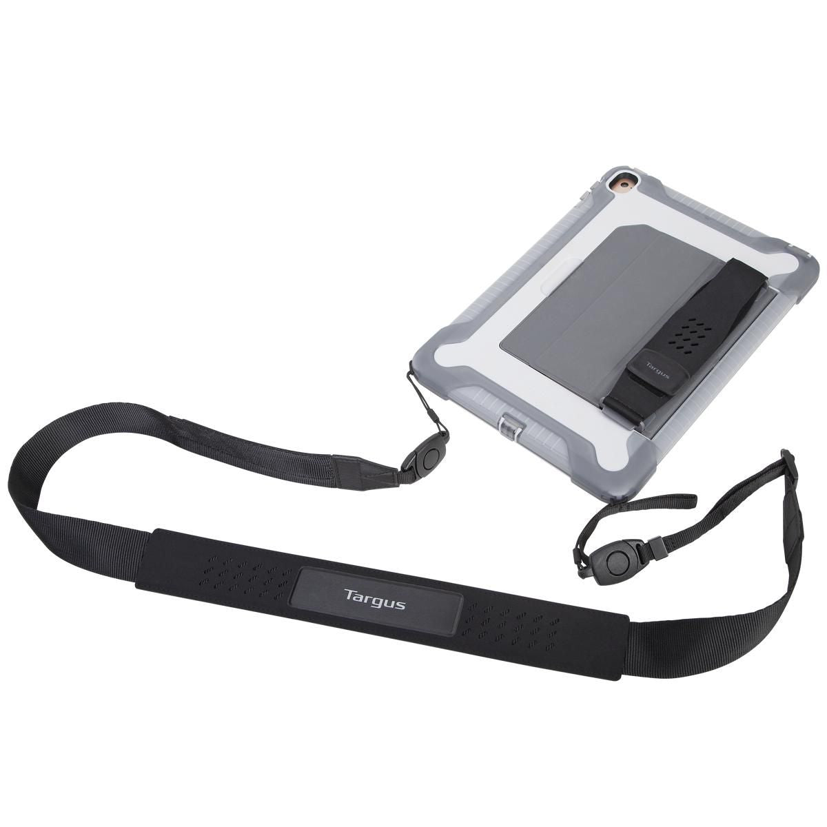 Targus SafePort Rugged iPad Case Adjustable Shoulder Strap with Non-Slip Pad – Black | THA101GLZ Tablet Mount Targus