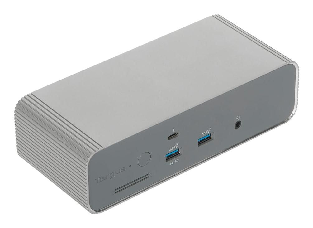 Targus Thunderbolt 5 Triple 8K Docking Station with 140W Power Delivery – Silver | DOCK230EUZ USB Hub & Docking Station Targus