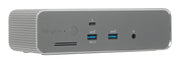 Targus Thunderbolt 5 Triple 8K Docking Station with 140W Power Delivery – Silver | DOCK230EUZ USB Hub & Docking Station Targus
