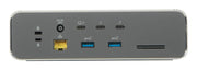 Targus Thunderbolt 5 Triple 8K Docking Station with 140W Power Delivery – Silver | DOCK230EUZ USB Hub & Docking Station Targus