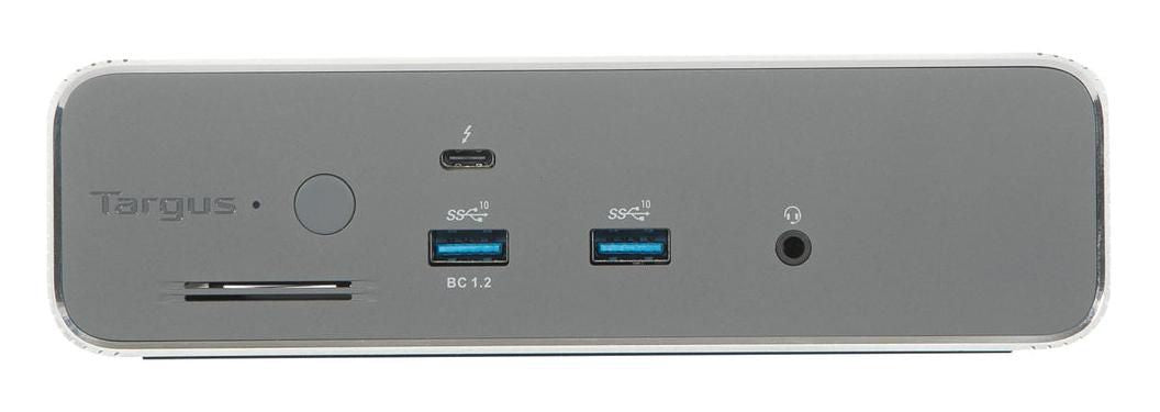 Targus Thunderbolt 5 Triple 8K Docking Station with 140W Power Delivery – Silver | DOCK230EUZ USB Hub & Docking Station Targus