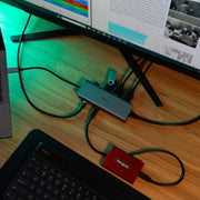 Targus USB-C Dual 4K HDMI Mobile Dock with 140W Power Delivery – Grey | DOCK427GL Laptop Docks & Port Replicators Multibrackets