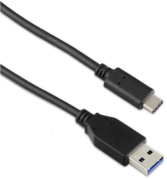 Targus USB-C to USB-A 3.2 Gen 2 Cable 1m with 10Gbps Data Transfer – Black | ACC926EU Data Cable Targus