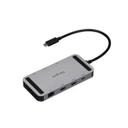 Targus USB4 Compact Docking Station with Dual 4K/8K HDMI & 140W Power Delivery – Silver | DOCK429GL USB Hub & Docking Station Targus