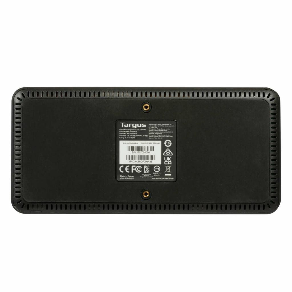 Targus USB4 Triple Video Docking Station with 100W Power Delivery, 8K & 2.5G Ethernet | DOCK460EUZ USB Hub & Docking Station Targus