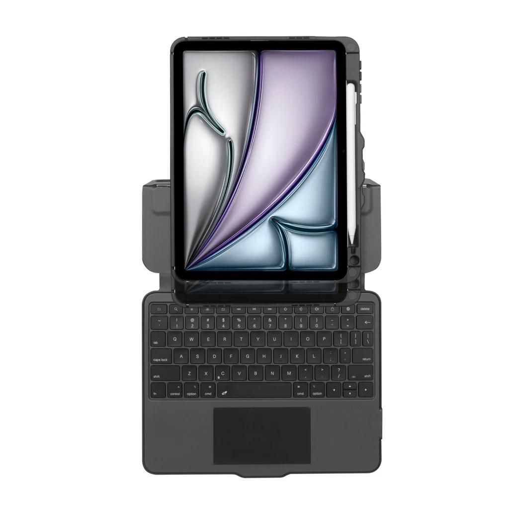Targus VersaVu 11" iPad Bluetooth Keyboard Case with AZERTY Trackpad – Black | THZ967FR Tablet Case Targus