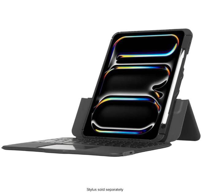 Targus VersaVu iPad Pro 11" (M4) Bluetooth Keyboard Case with Trackpad – Black | THZ988NO Tablet Case Targus