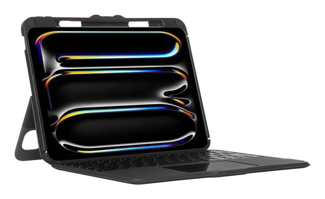 Targus VersaVu iPad Pro 11" (M4) Bluetooth Keyboard Case with Trackpad – Black | THZ988NO Tablet Case Targus