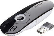 Targus Wireless Laser Presentation Remote with 2.4GHz USB Receiver & 15m Range – Black | AMP13EU Wireless Presenter Targus