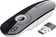 Targus Wireless Laser Presentation Remote with 2.4GHz USB Receiver & 15m Range – Black | AMP13EU Wireless Presenter Targus