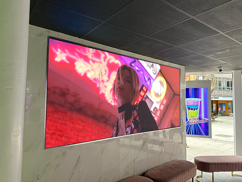 Moove SMB55S2 – 55" Ultra-Narrow Bezel LCD Videowall Display | 0.44mm Even Bezel LCD Video Wall Display ScreenMoove