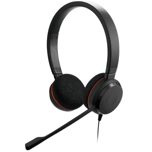 Jabra 4999-823-309 Evolve 20 Headset With Quality Microphone