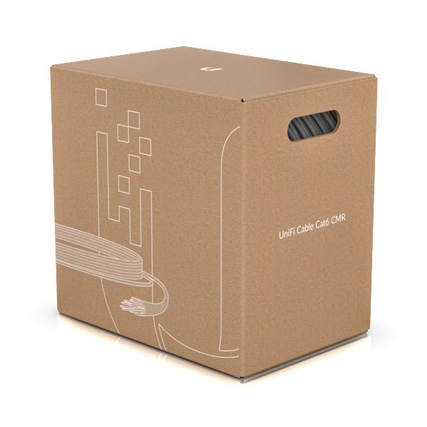 Ubiquiti Networking Cable White 305 m Cat6 U/UTP (UTP) | U-Cable-C6-CMP LAN / Ethernet Cable Ubiquiti