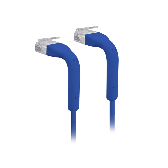 Ubiquiti Networking Cable Blue 0.1 m Cat6 | U-CABLE-PATCH-RJ45-BL-50 LAN / Ethernet Cable Ubiquiti