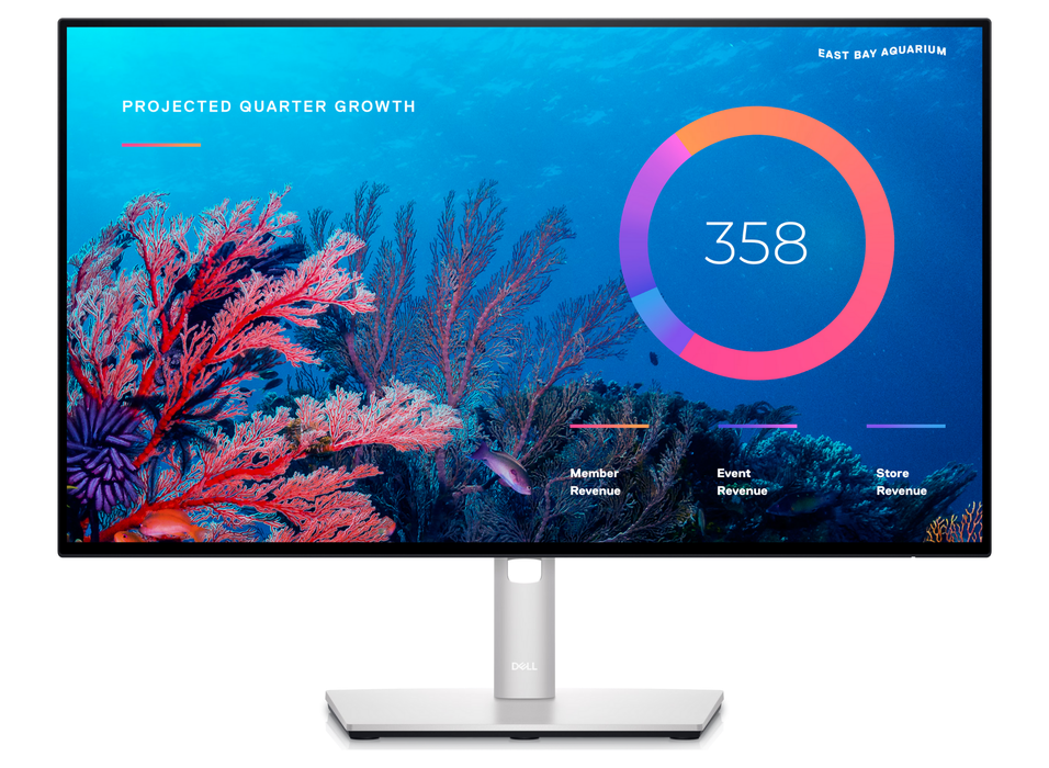 Dell UltraSharp U2422HE 24" 60Hz 5ms Full HD USB-C Hub Monitor Desktop Monitors Dell