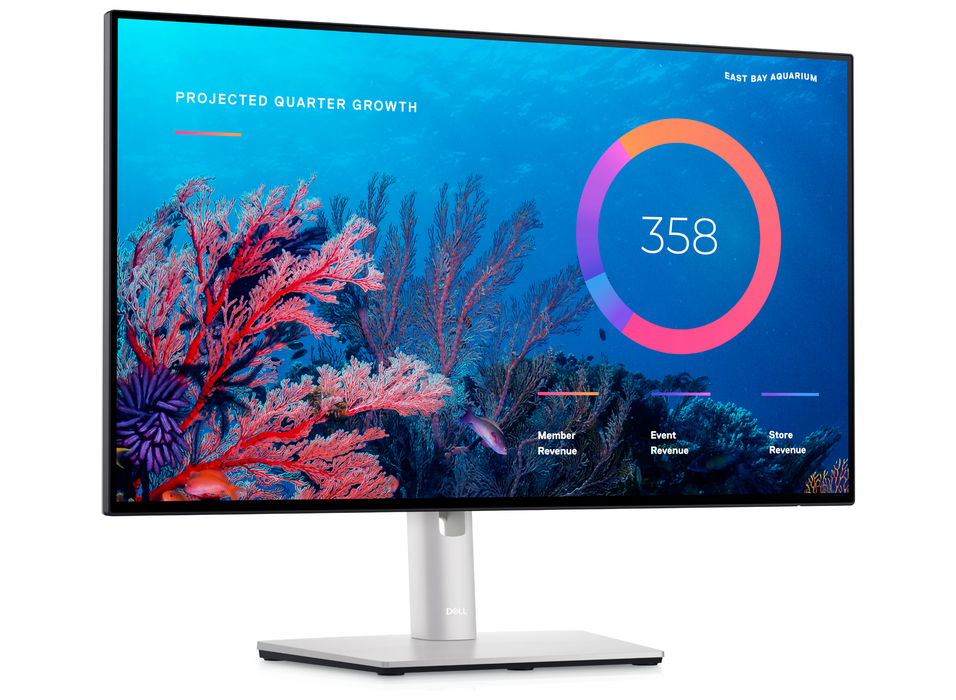 Dell UltraSharp U2422HE 24" 60Hz 5ms Full HD USB-C Hub Monitor Desktop Monitors Dell