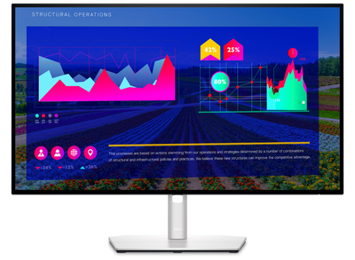 DELL U2722D 27" 60Hz 5ms QHD Desktop Monitor Desktop Monitors Dell