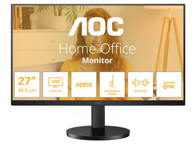 AOC U27B3AF 27" 60Hz 4ms 4K Ultra HD Desktop Monitor Desktop Monitor AOC