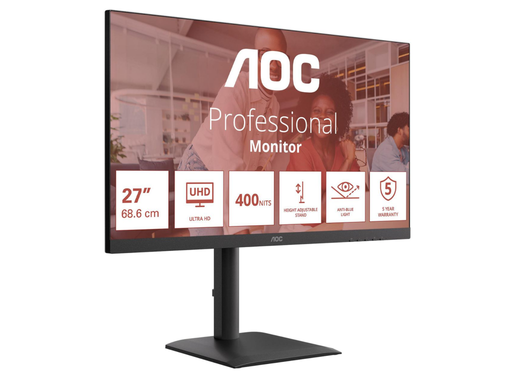 AOC U27E4CV 27" 60Hz 4ms 4K Ultra HD Desktop Monitor Desktop Monitor AOC